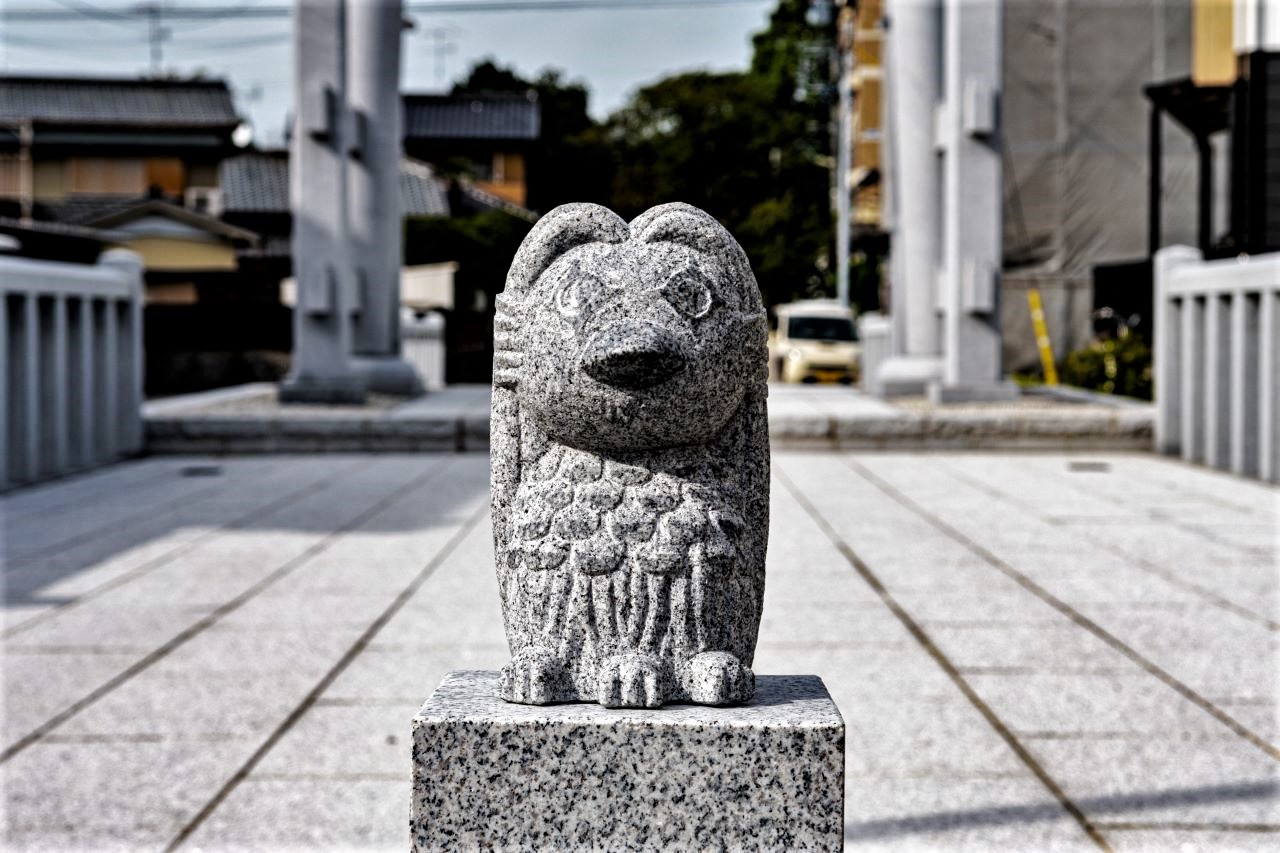 伊賀八幡参道アマビエ