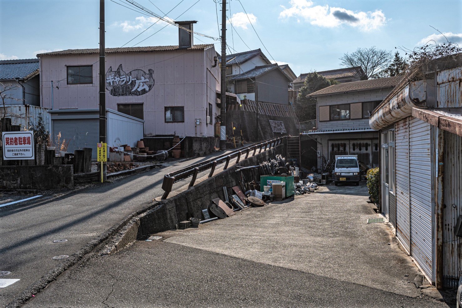 3.常滑焼き物散歩道Aコース入口