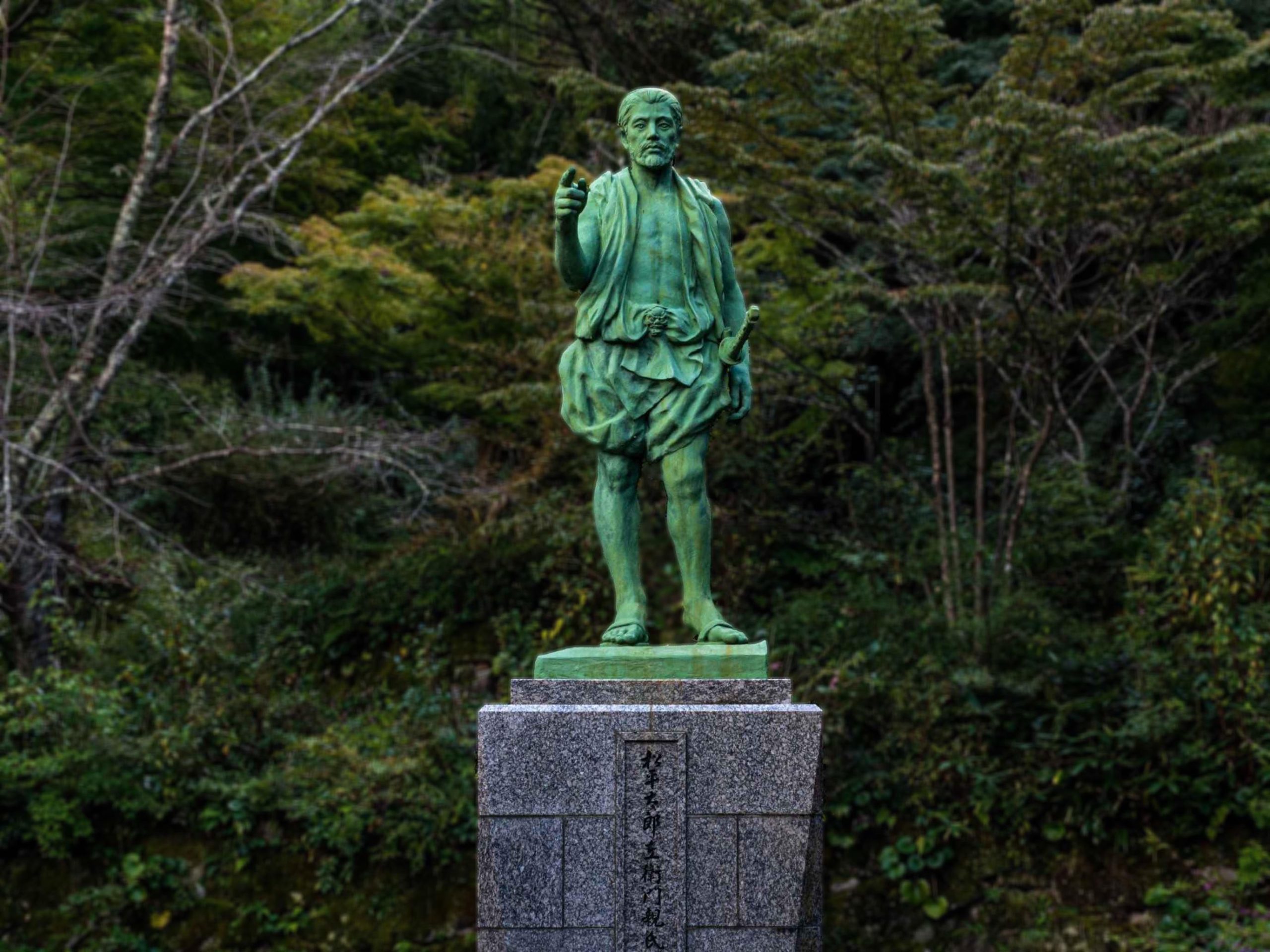 松平氏始祖、松平太郎左衛門親氏像