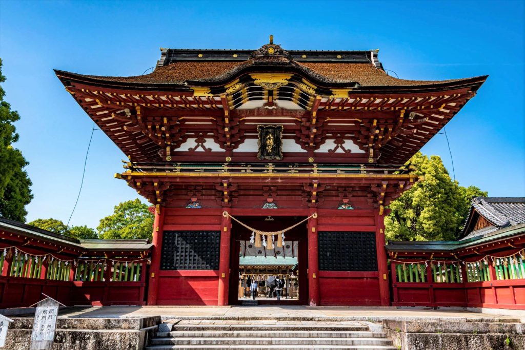 伊賀八幡宮随神門帳面