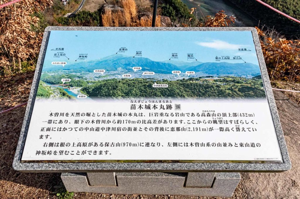 苗木藩は幕末まで続いた