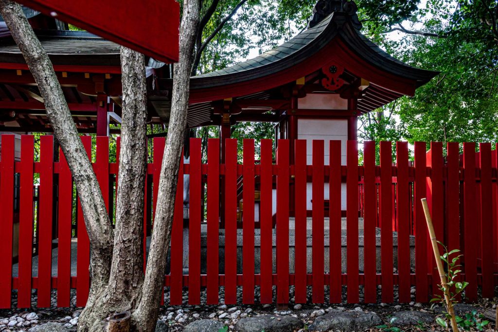 高座稲荷神社に参った秀吉