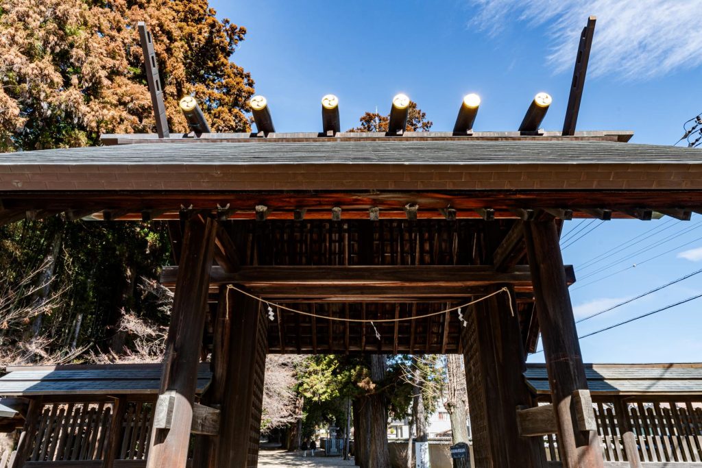 猿投神社に旧正月に来た