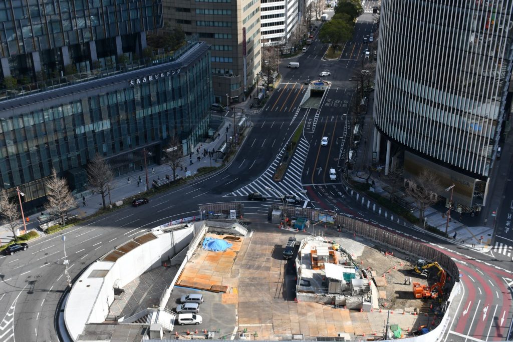 名古屋駅モニュメント跡地