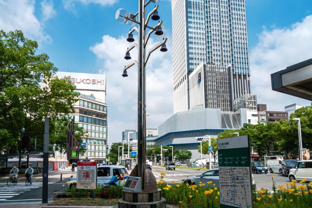 中日ビルが写す、ザ・ランドマーク名古屋栄ビル