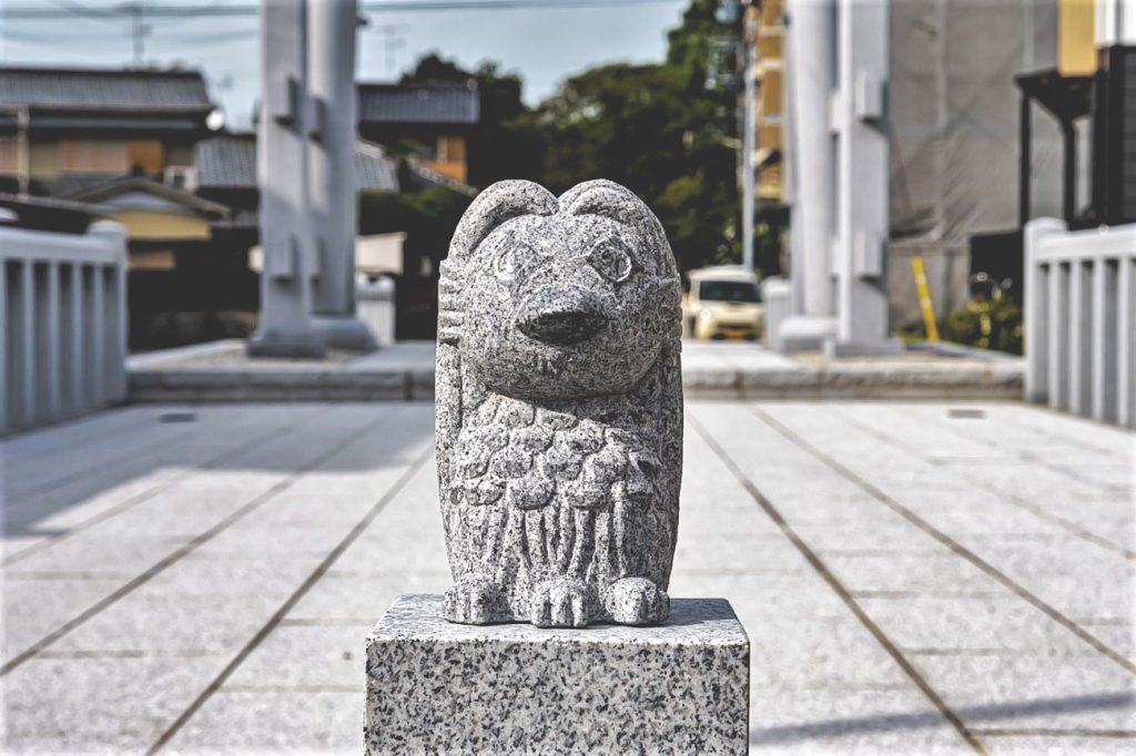 伊賀八幡宮の撮影ポイント アマビエ